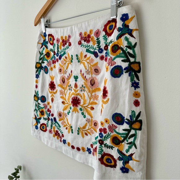 Altar’d State Floral Embroidered Miniskirt Size M - Picture 6 of 16